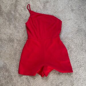 Red romper size S